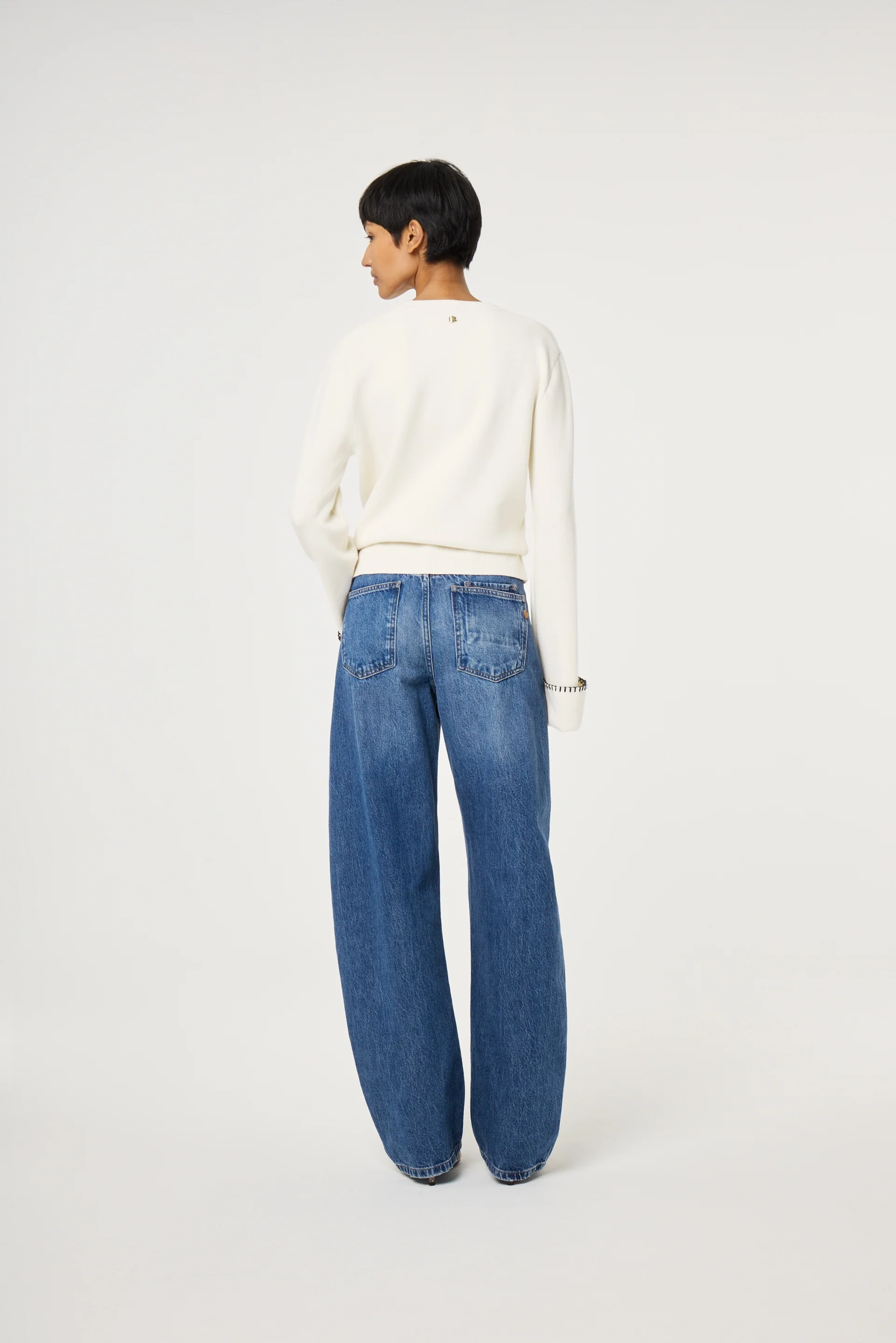 Betty Cardigan | Cosy White - Image 3