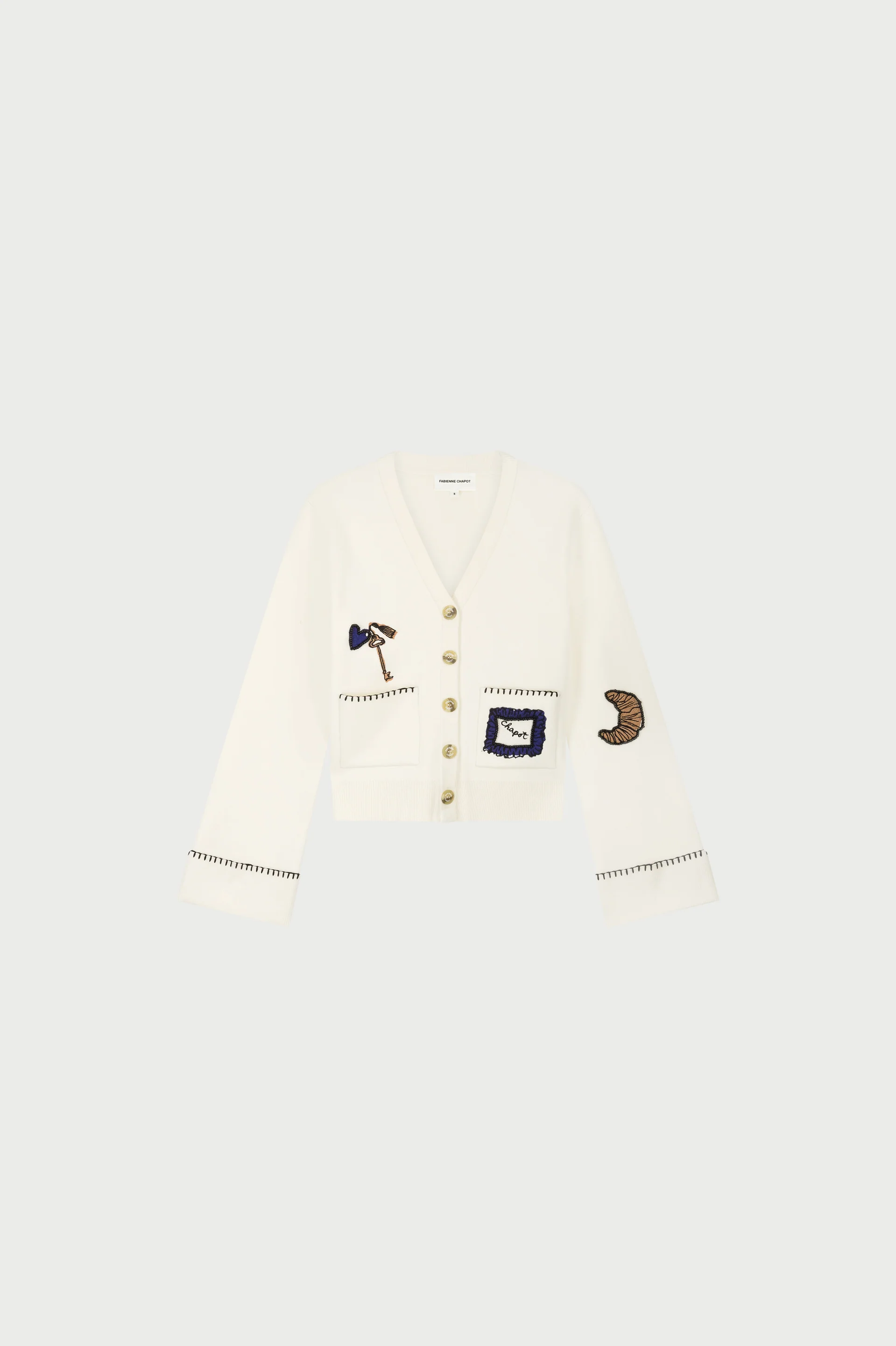 Betty Cardigan | Cosy White - Image 4
