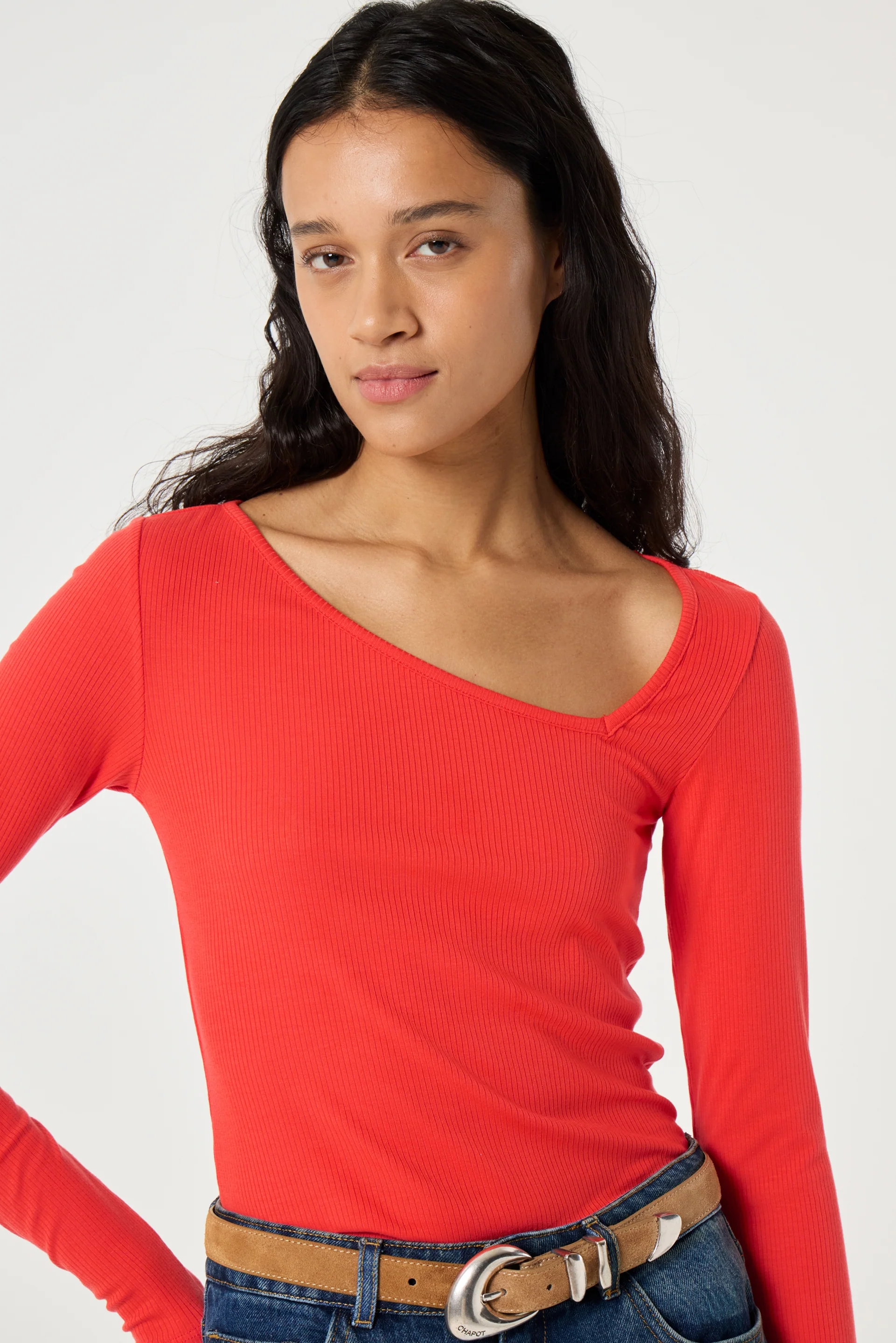 Valentina Top | Tangerine Tango - Image 3